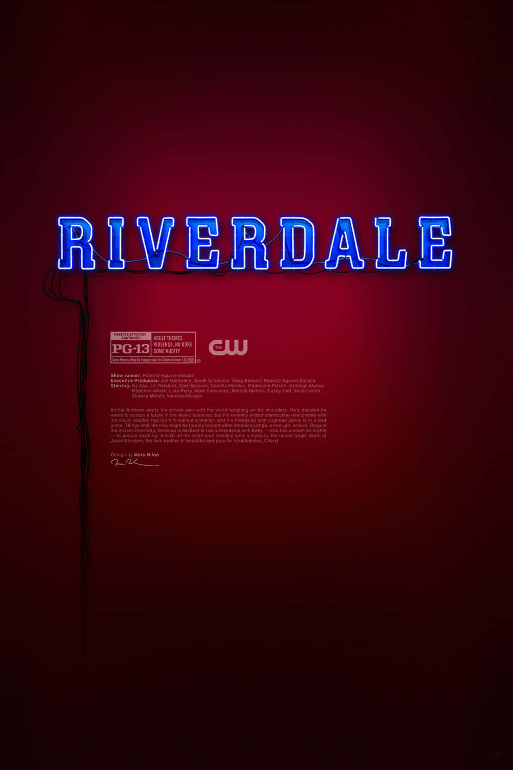 Iquattro Protagonisti Di Riverdale Nella Loro Scena Iconica