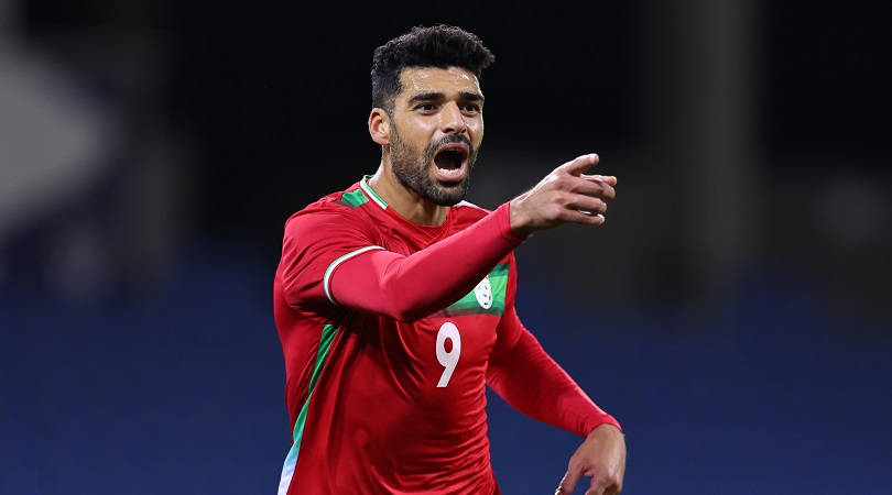 Iran National Football Team Player Mehdi Giving Signal