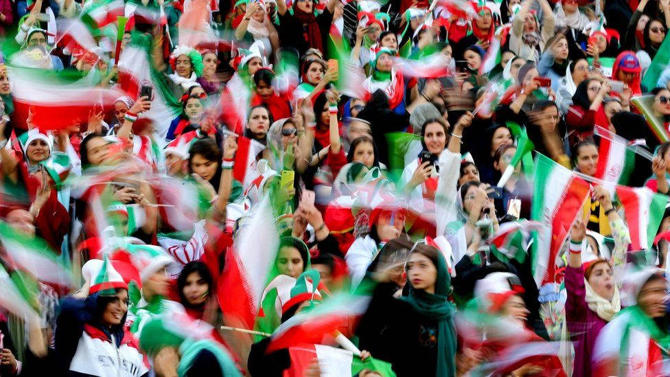 Iran National Football Team Supporters Picture