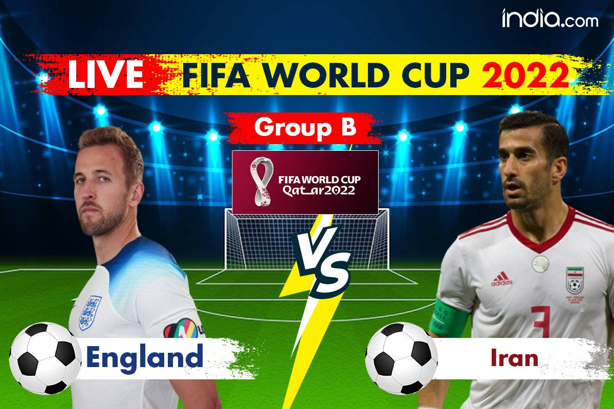 Iran National Fodboldhold Versus England FIFA Plakat Wallpaper