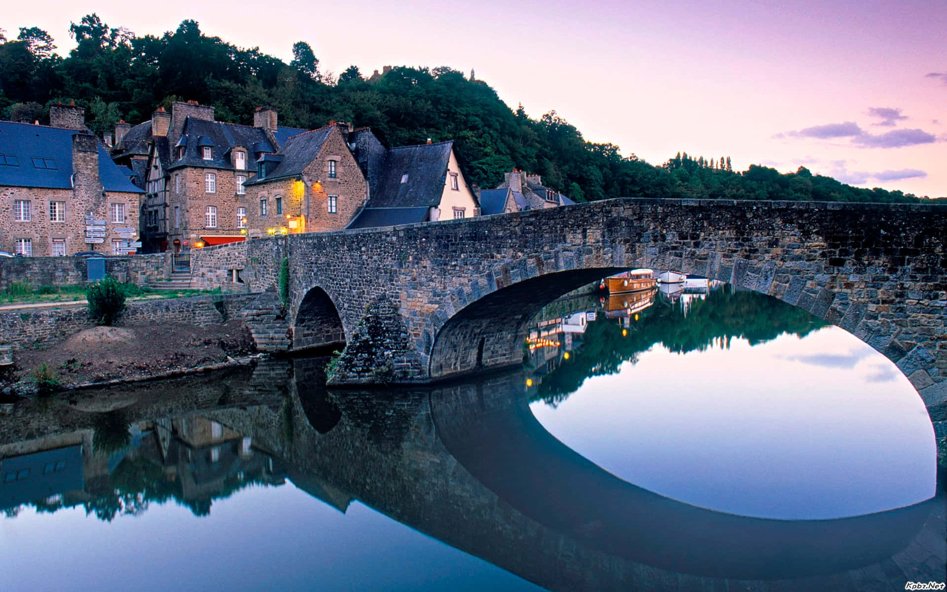 Bridge Over River Ireland Desktop Wallpaper