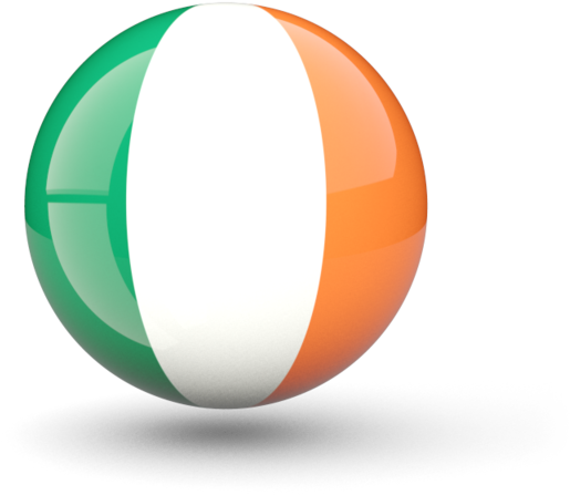 Ireland Flag Beach Ball PNG