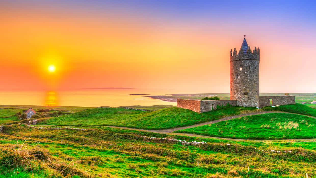 Erlebensie Die Schönheit Der Atlantikküste Irlands