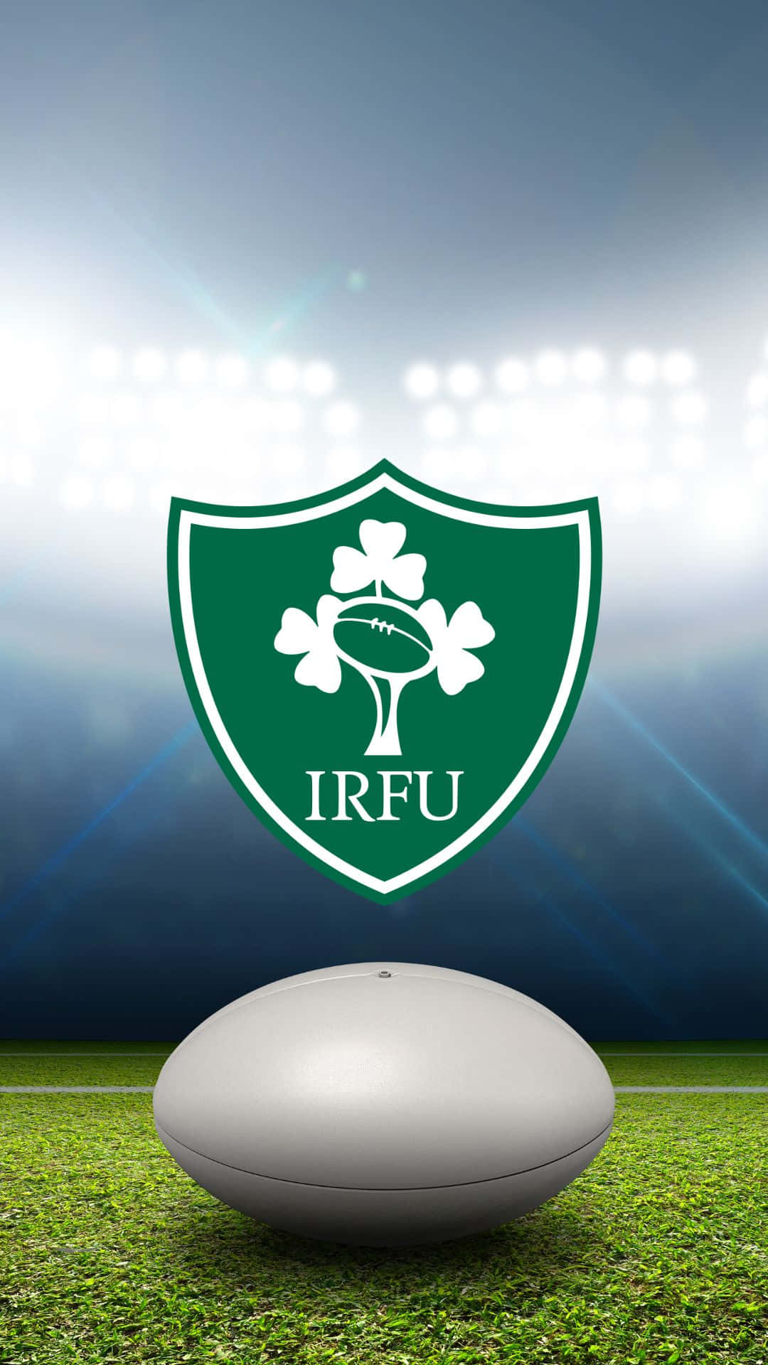 Ireland Rugby Team in Action Wallpaper