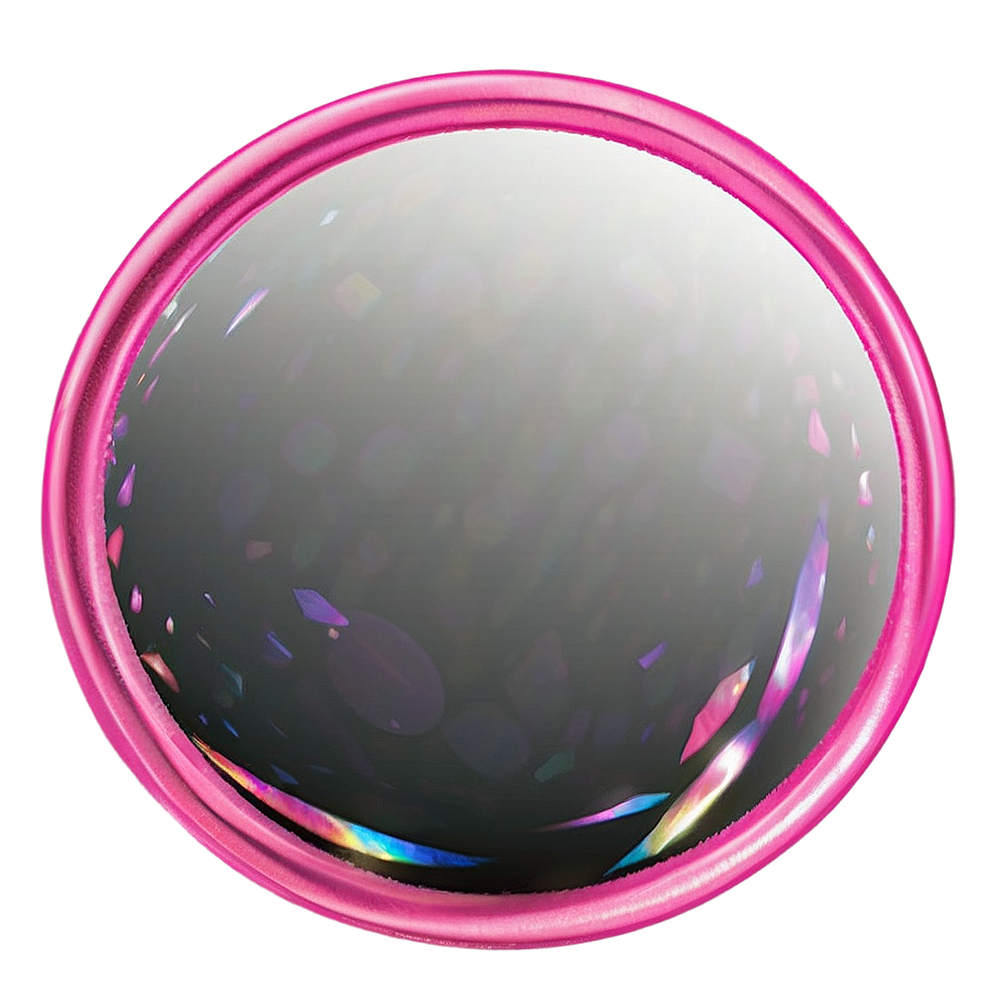 Iridescent Pink Circle Png 22 PNG