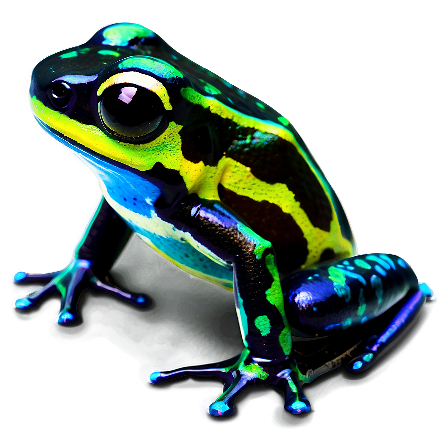 Iridescent Poison Dart Frog Png Iap69 PNG