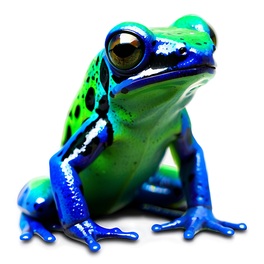 Iridescent Poison Dart Frog Png Ysm75 PNG