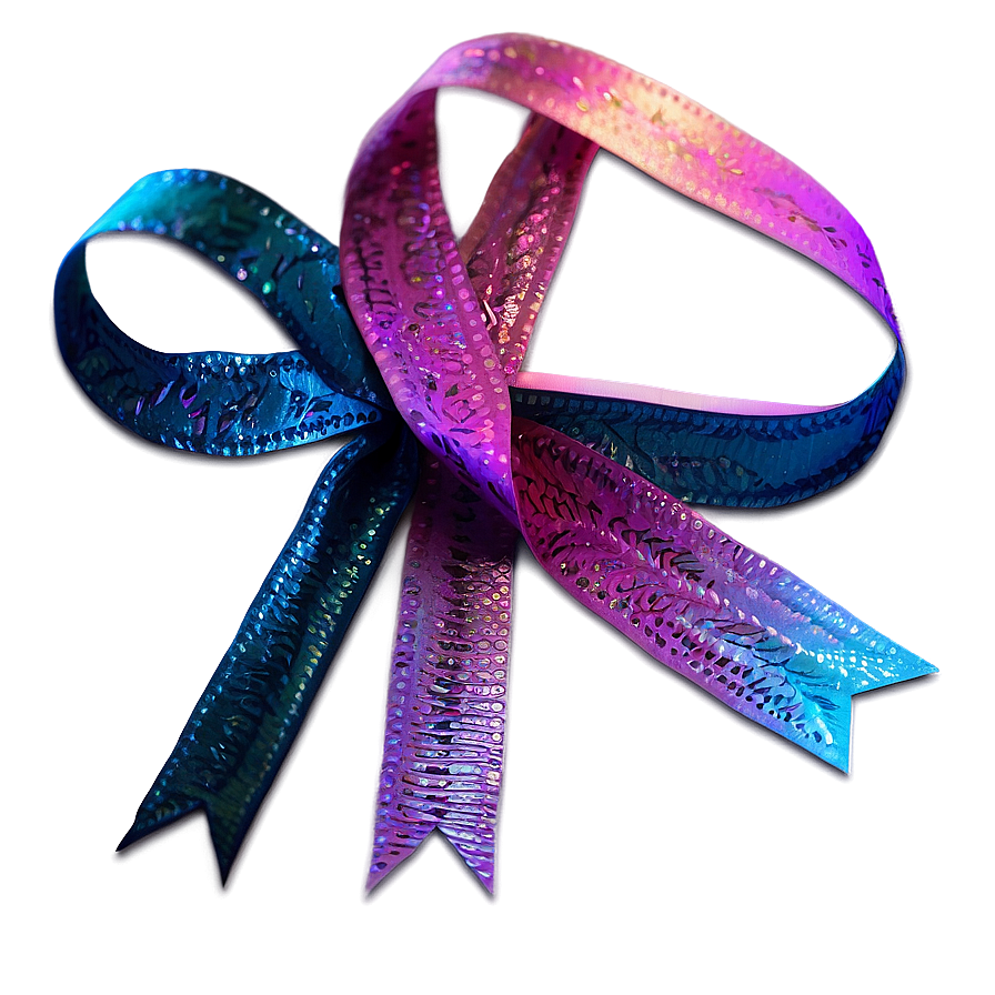 Iridescent Ribbon Png Ctj PNG