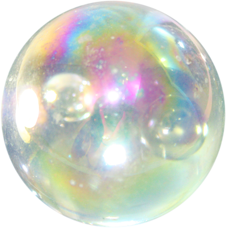 Iridescent Soap Bubble Closeup.png PNG