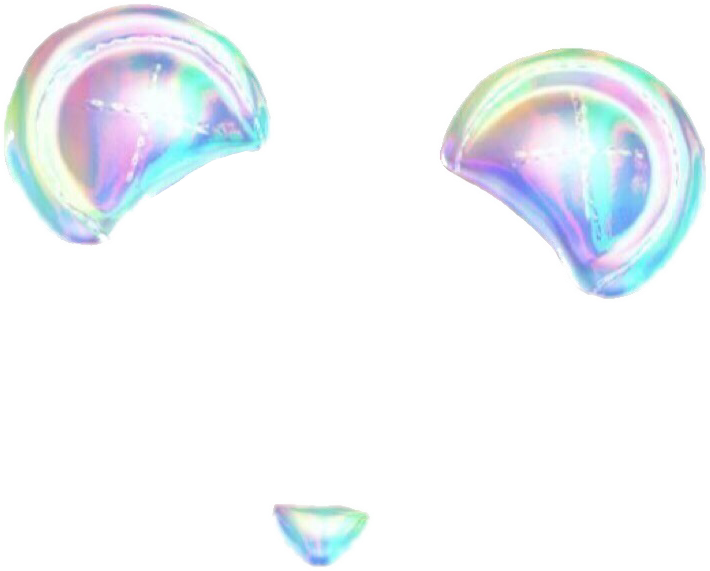 Iridescent_ Bubble_ Stickers PNG