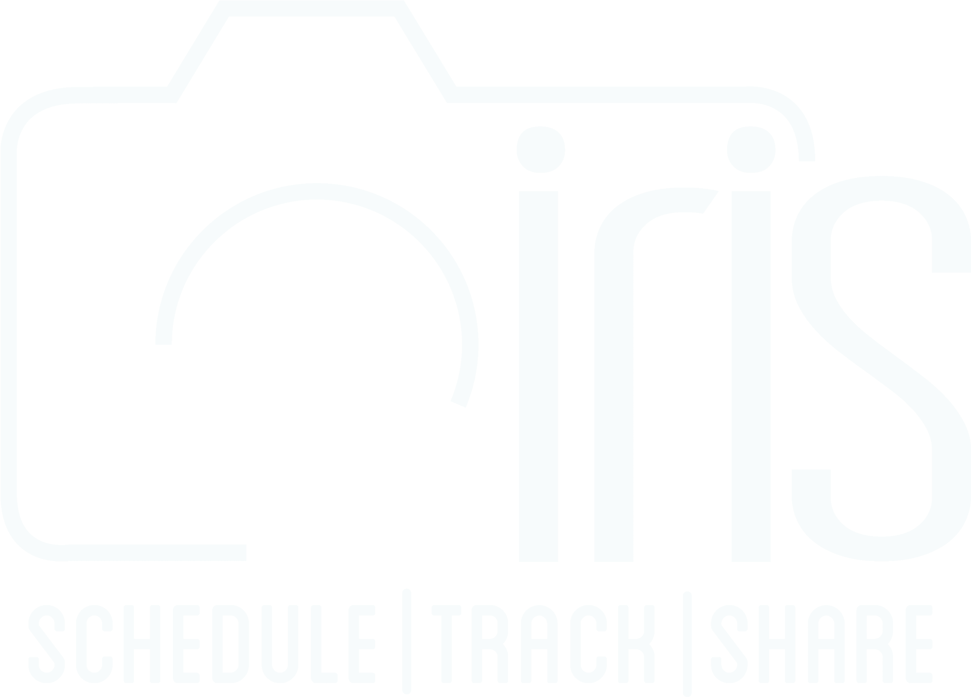 Iris Logo Gray Scale PNG
