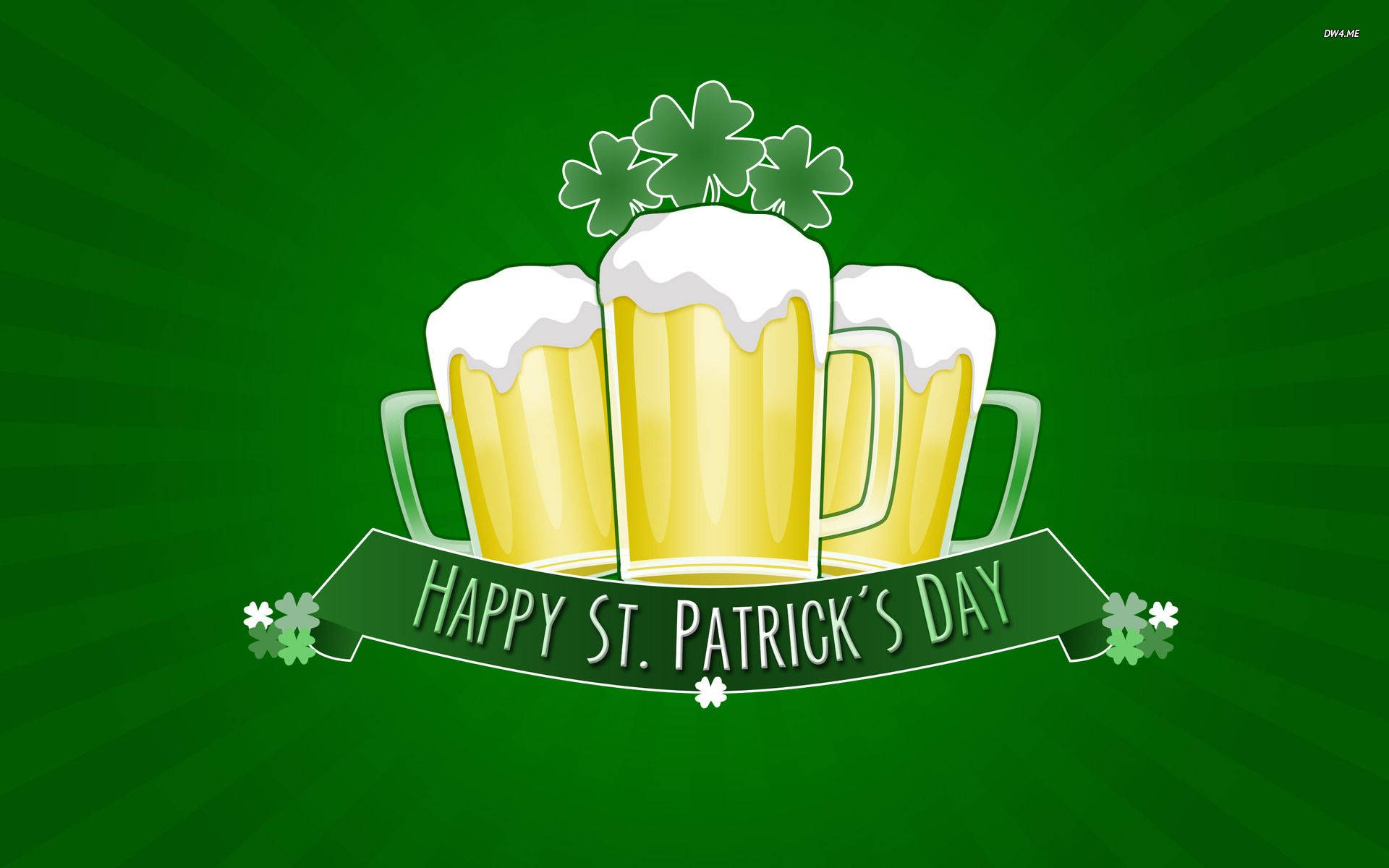 Irish Beer St Patrick's Day Wallpaper