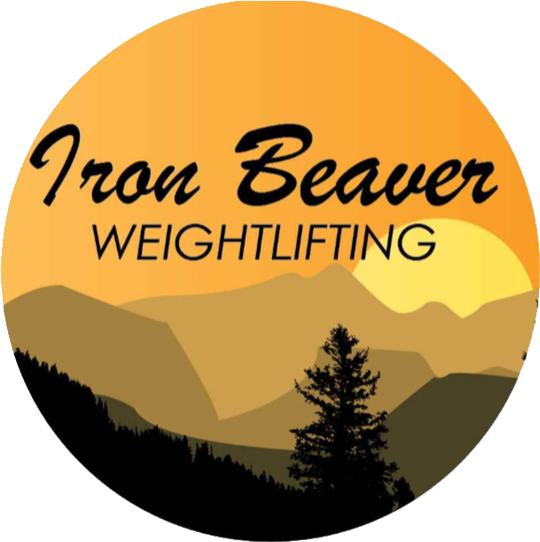 Iron Beaver Weightlifting Logo PNG