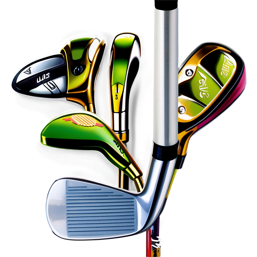 Iron Golf Clubs Png Jbw PNG