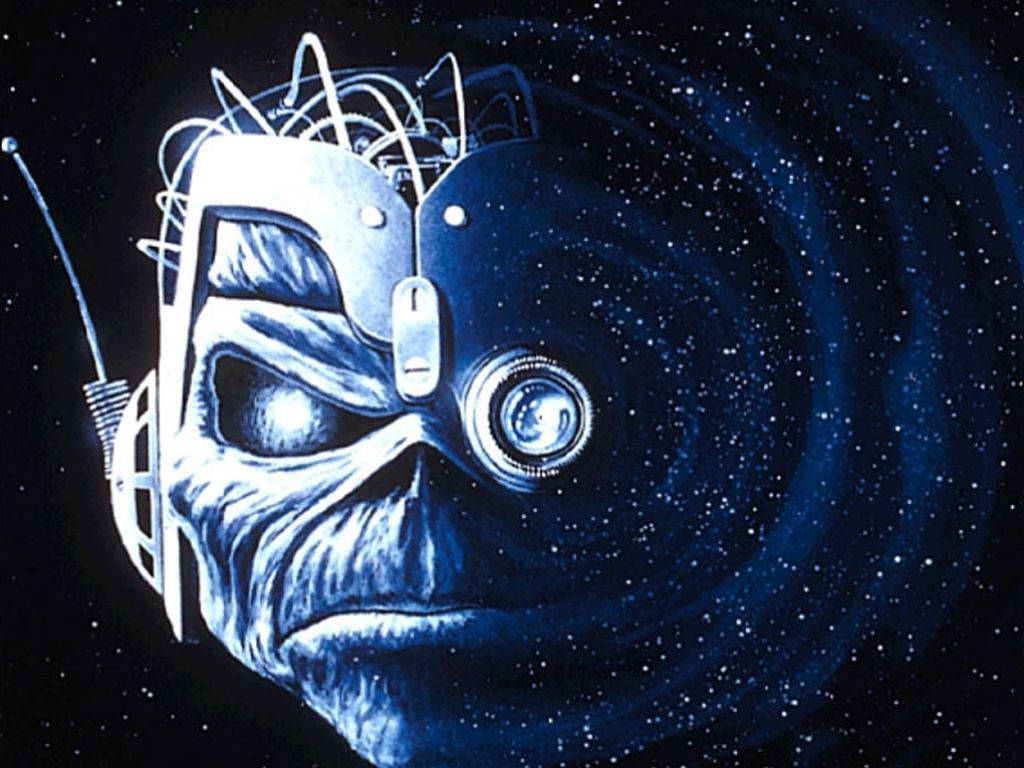 Iron Maiden Cyborg Eddie Background