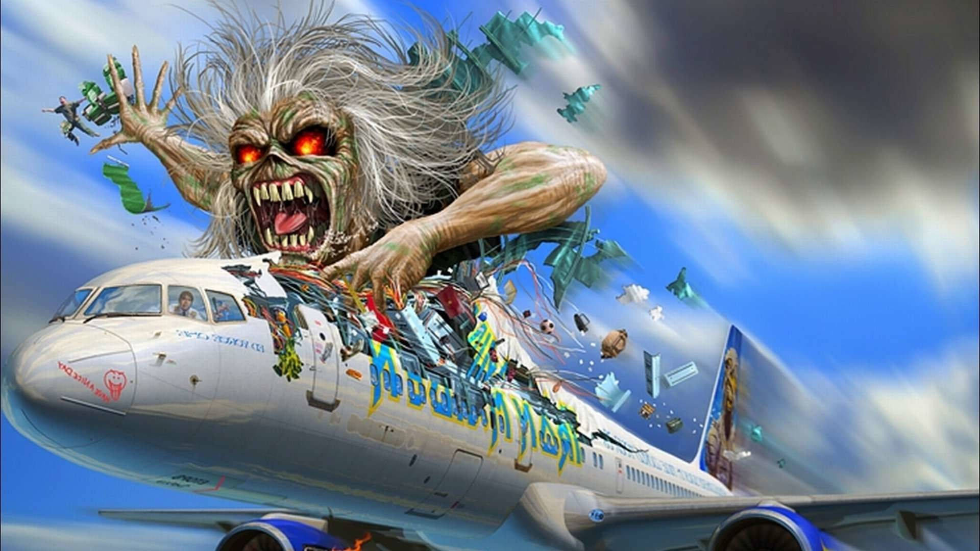 Iron Maiden's Flight 666 Wallpaper