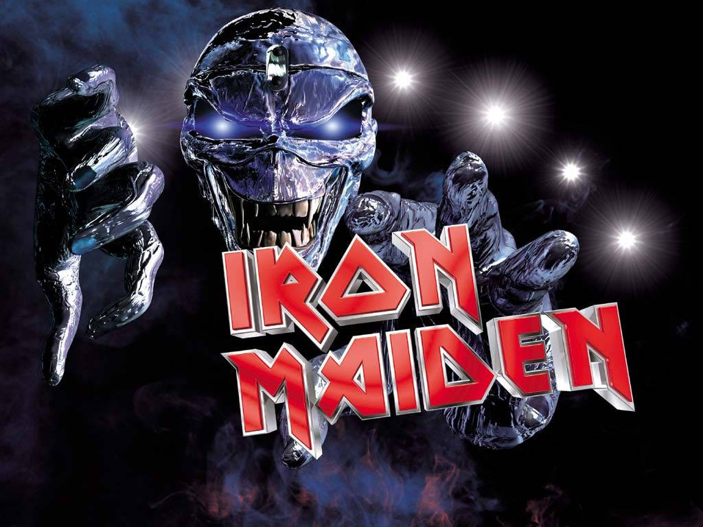 Iron Maiden Grinning Eddie Background