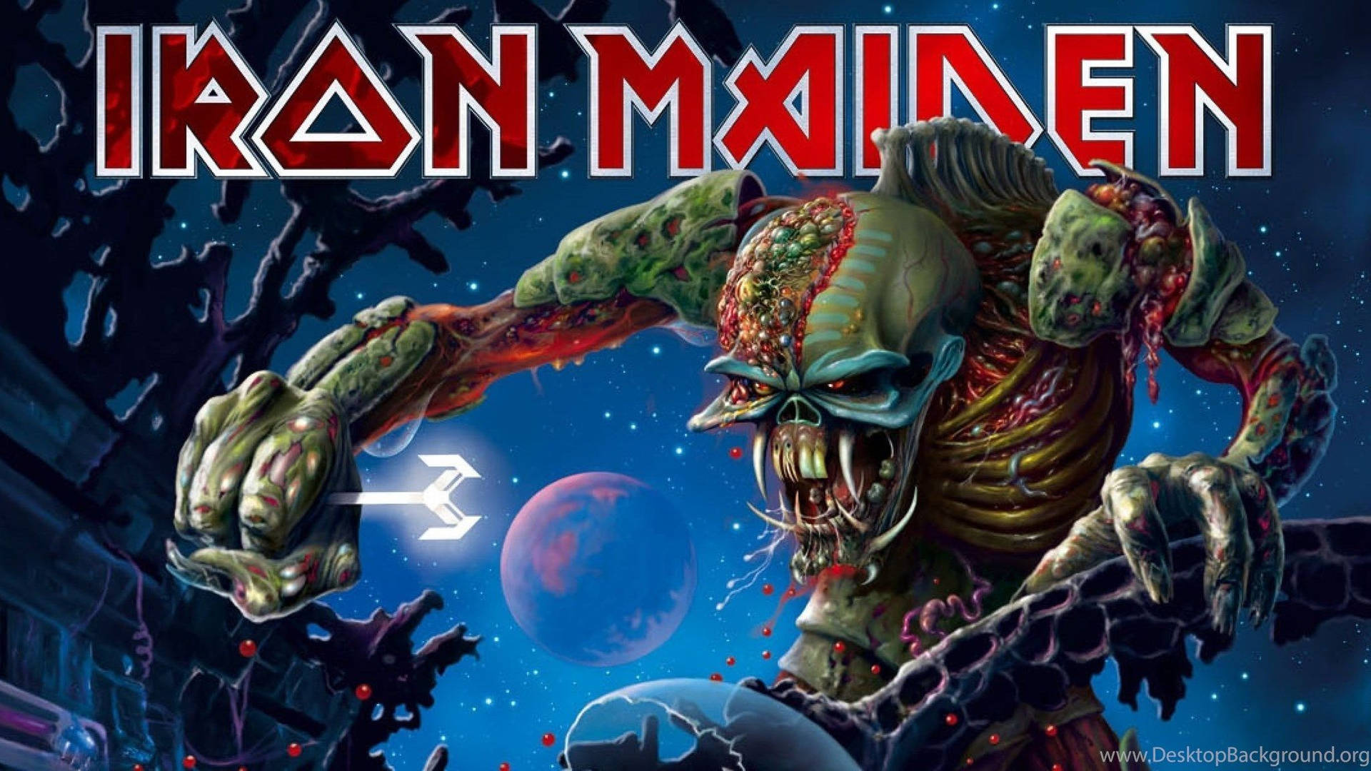 Iron Maiden The Final Frontier Background