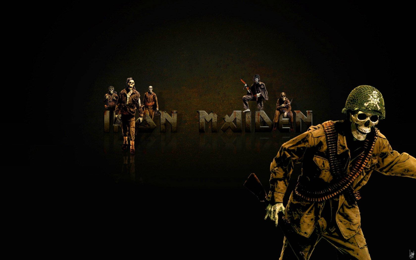Iron Maiden The Trooper Background
