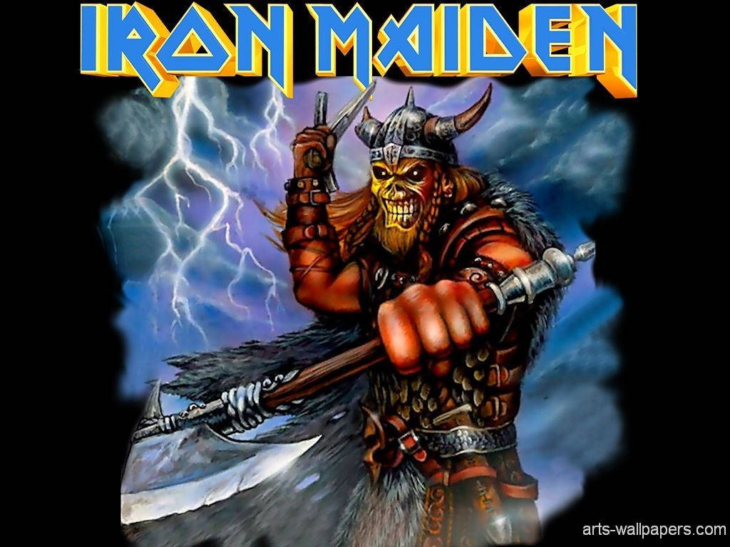 Iron Maiden's Viking Eddie Wallpaper