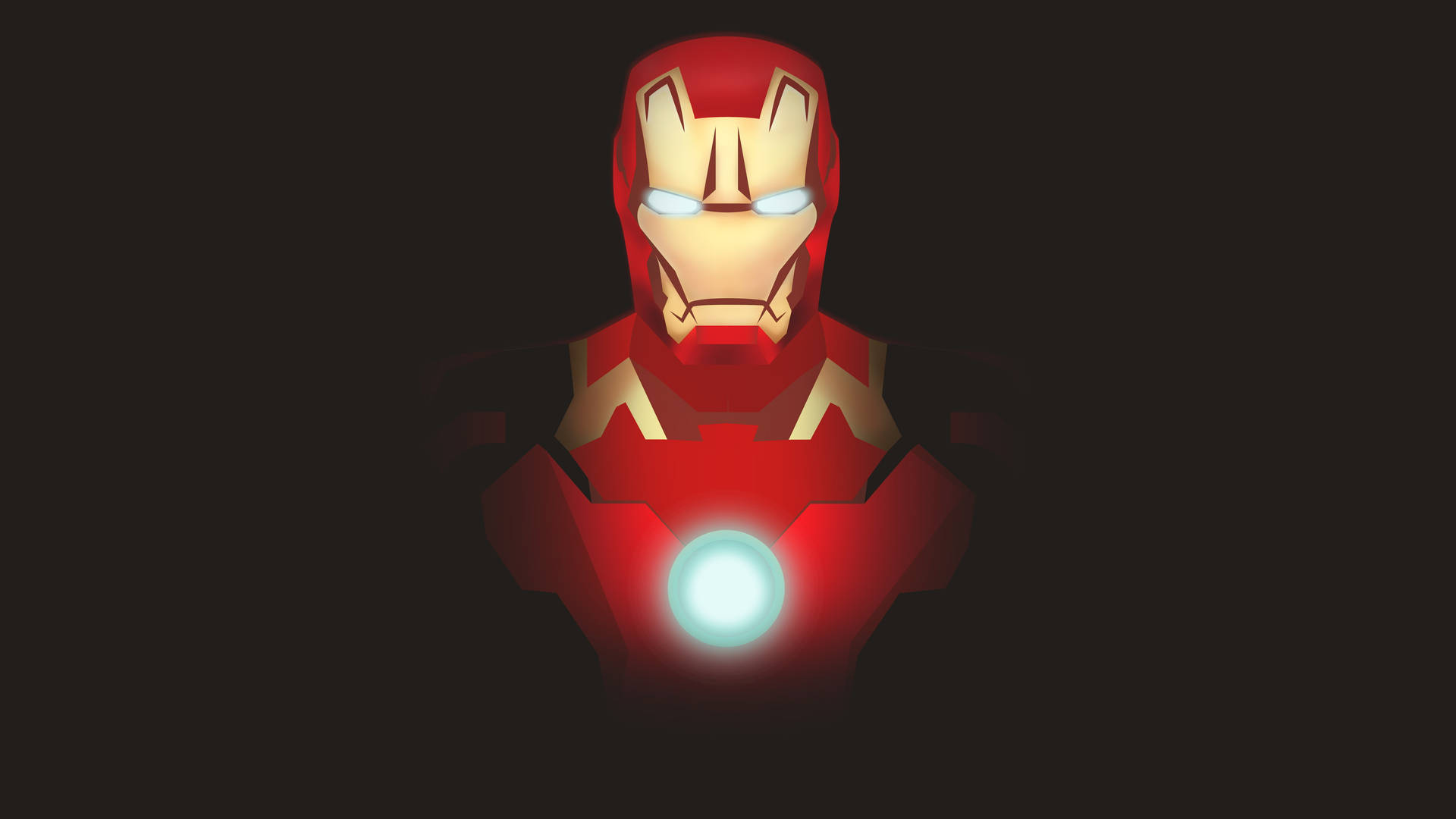 Iron Man 4k Glowing Orb Art Wallpaper