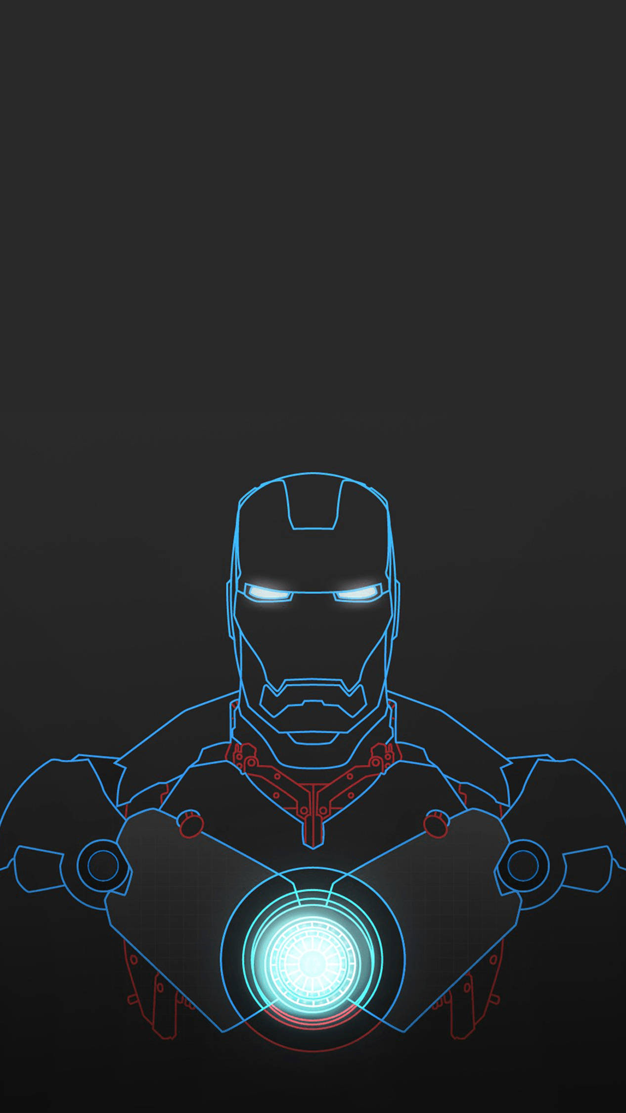 Iron Man 4k Iphone Blue Green Arc Wallpaper