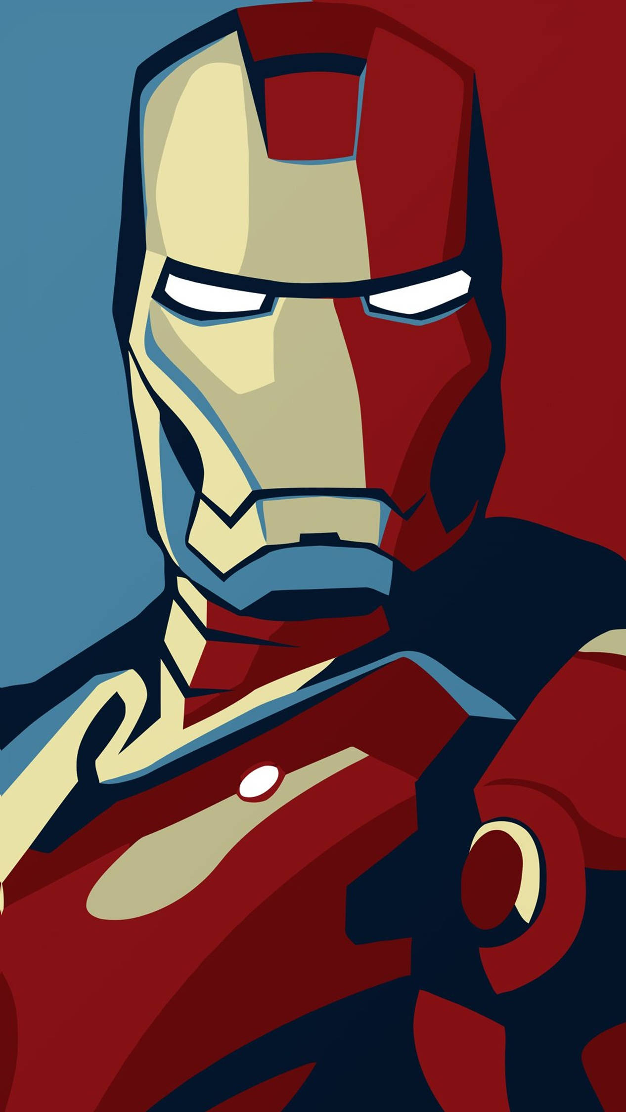 Iron Man 4k Iphone Red Blue Art Wallpaper