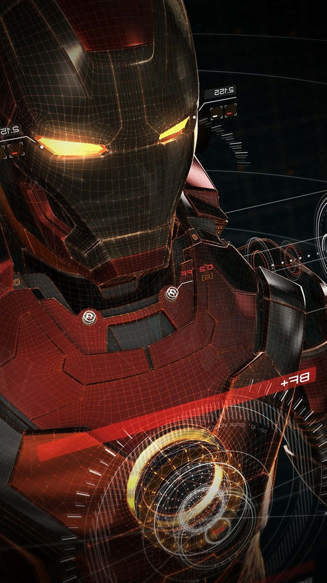 Tonystark Im Iron Man-rüstung Wallpaper