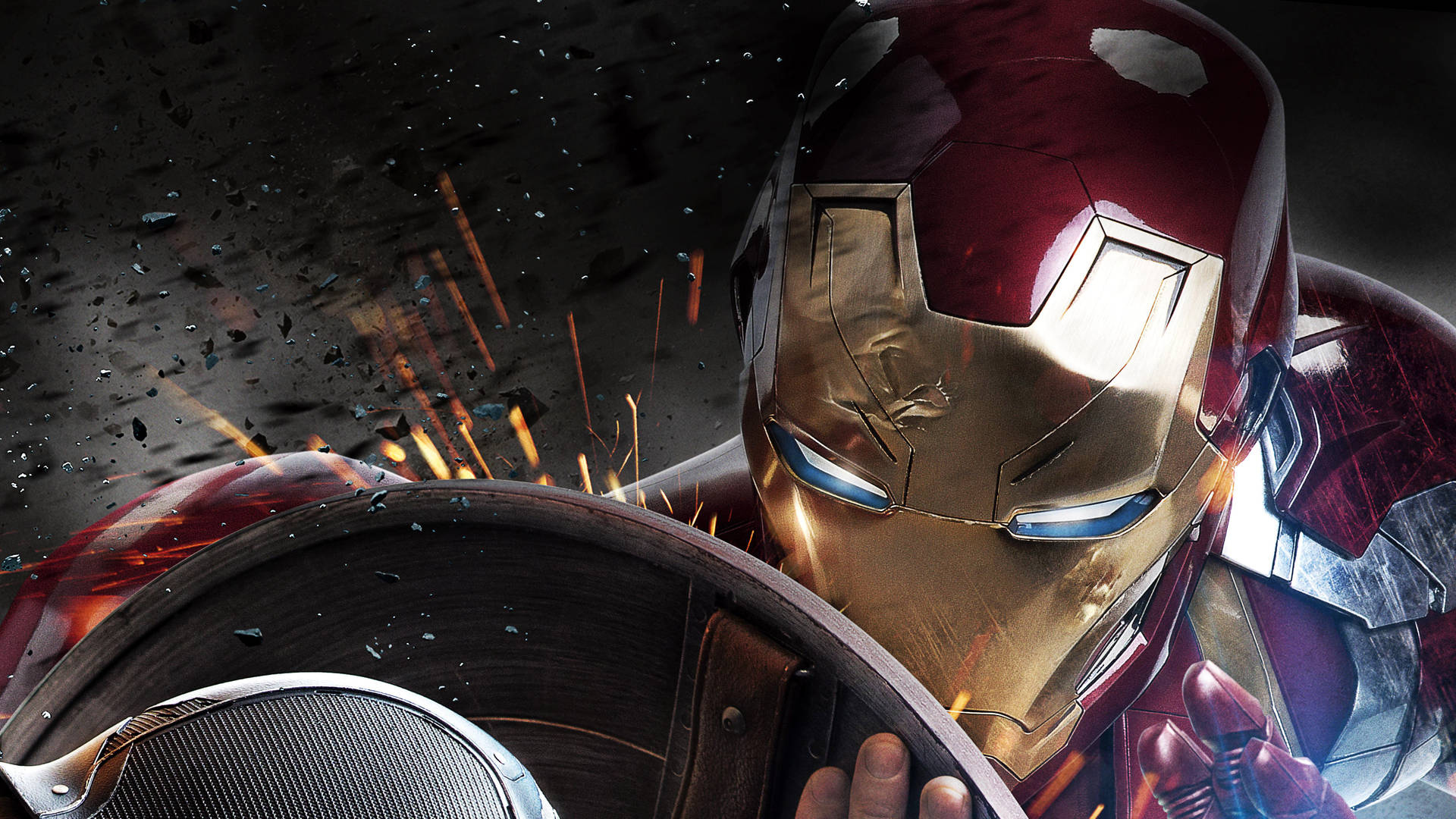 Iron Man 4k Shield Wallpaper