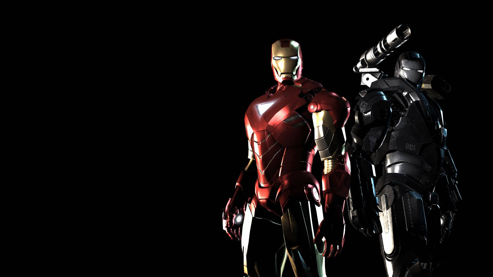 Iron Man And War Machine Wallpaper
