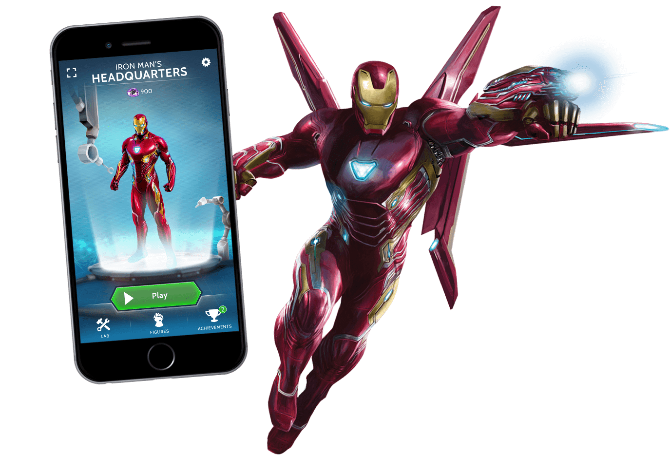 Iron Man App Experience PNG