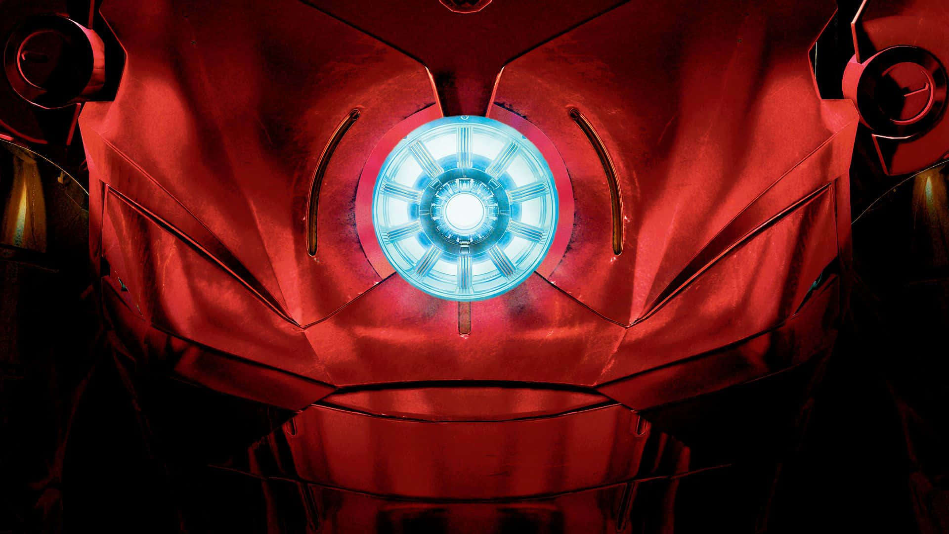Tony Stark's Arc Reactor Powers Up His Suits Wallpaper