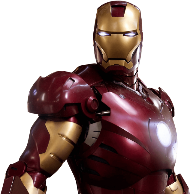 Iron Man Armor Close Up PNG