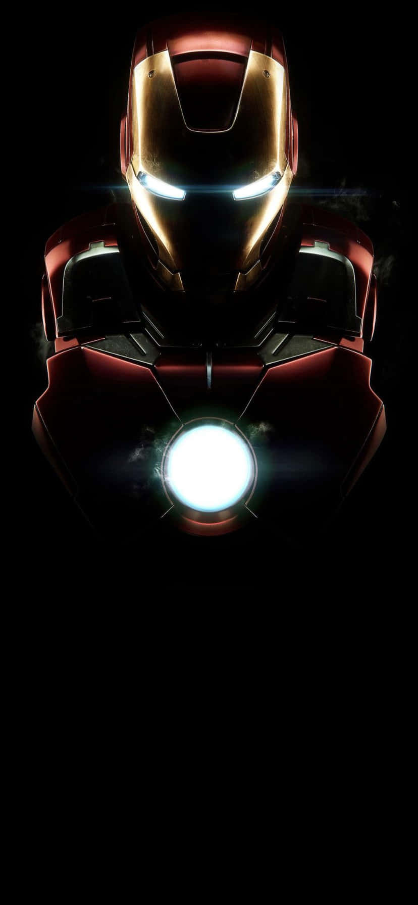 Iron_ Man_ Armor_ Glow_i Phone_ Wallpaper Wallpaper