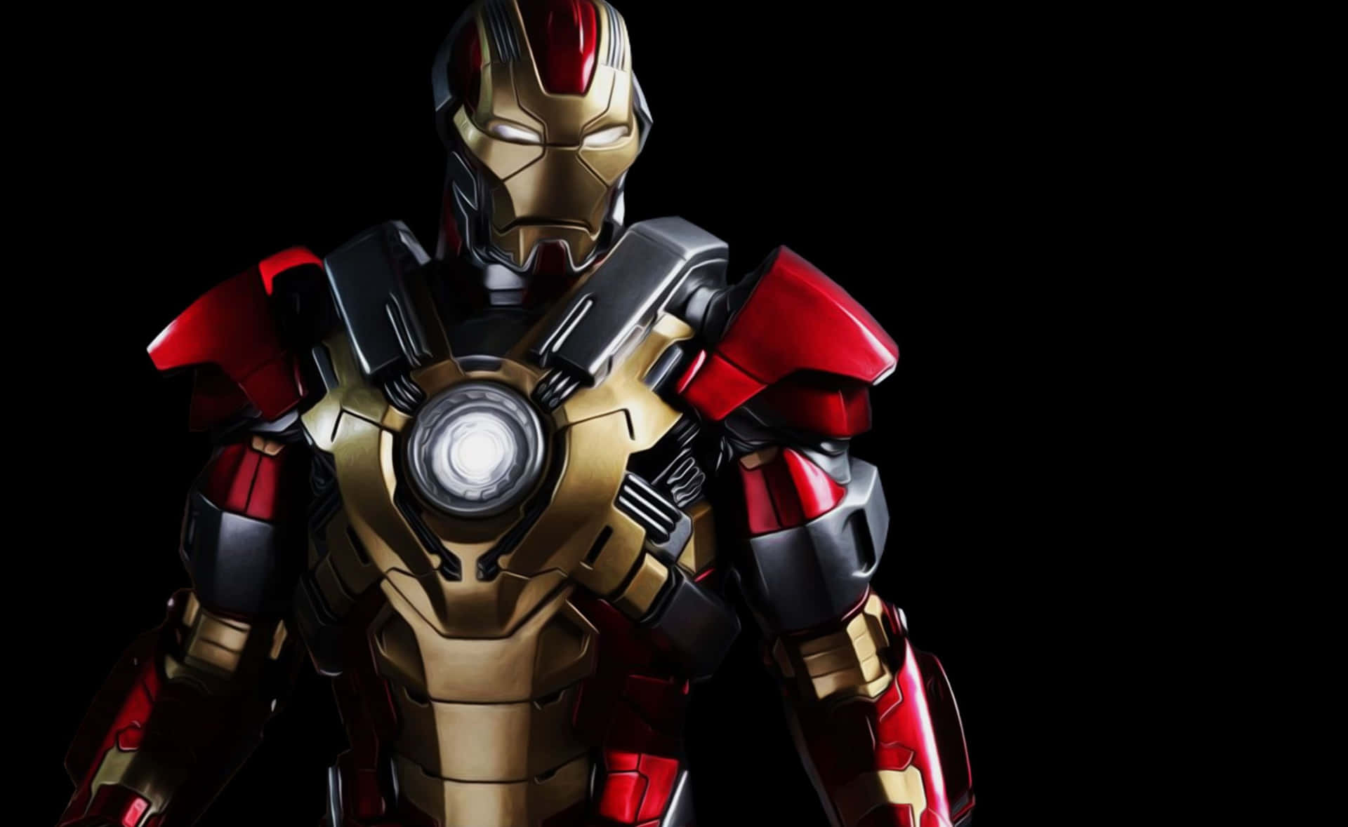 Iron Man Armor Portrait