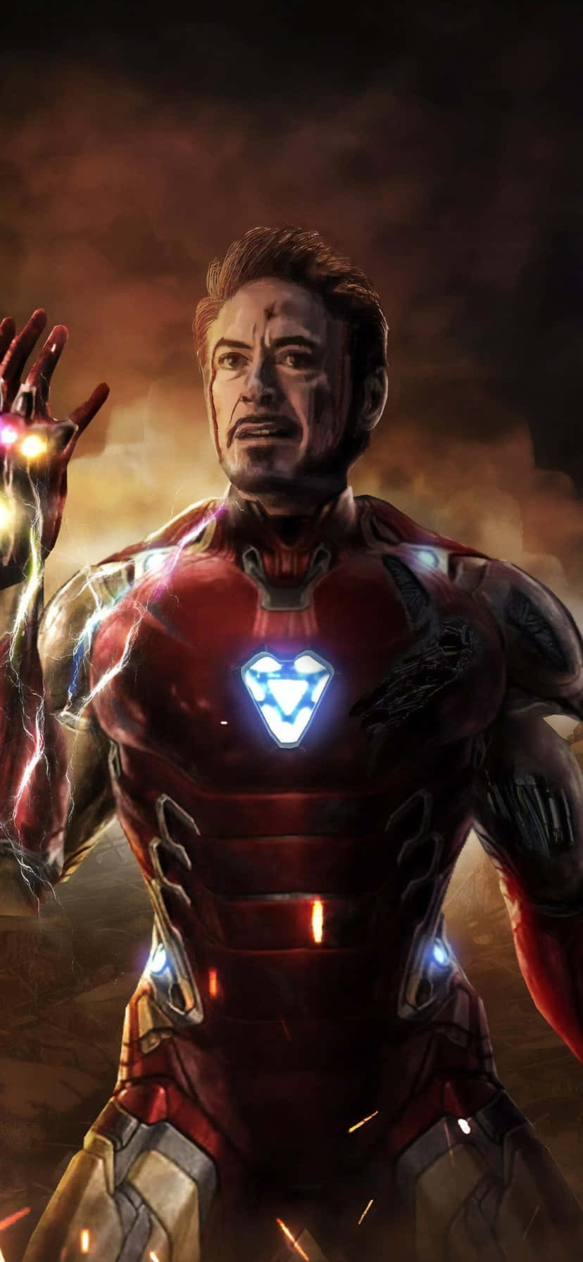 Iron_ Man_ Armored_ Hero_i Phone_ Wallpaper Wallpaper