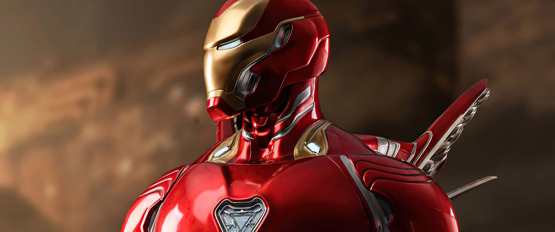 Iron Man Armored Hero Super Ultra Wide Wallpaper