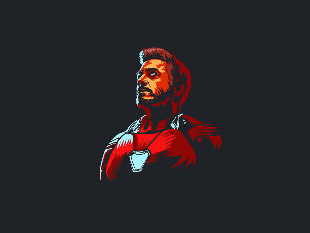 Iron Man Art: A Superhero's Super Technology Wallpaper