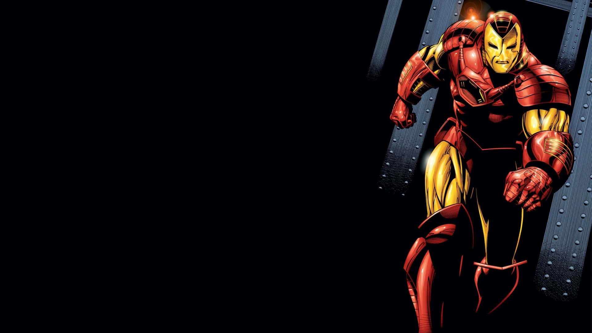 Unleash the power of Iron Man Art Wallpaper