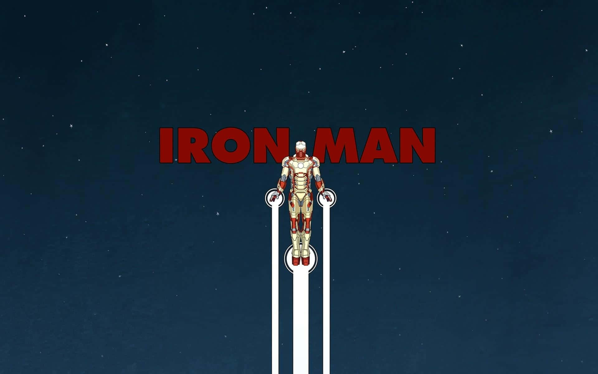 Iron Man in Action! Wallpaper