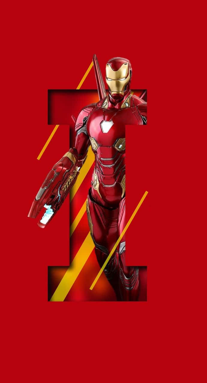 The heroic Iron Man ready to save the world! Wallpaper