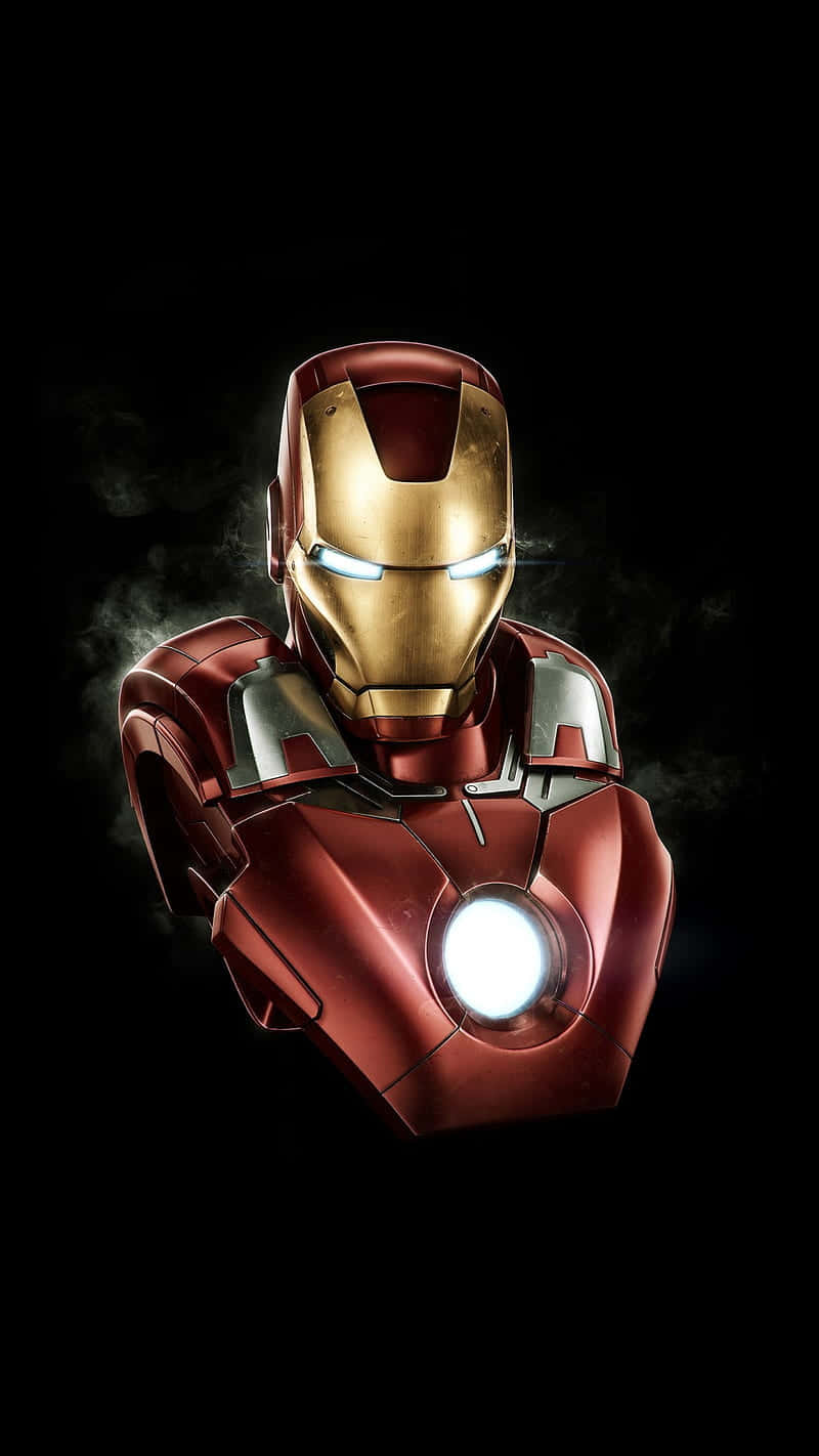 Iron Man Avengers Portret Achtergrond