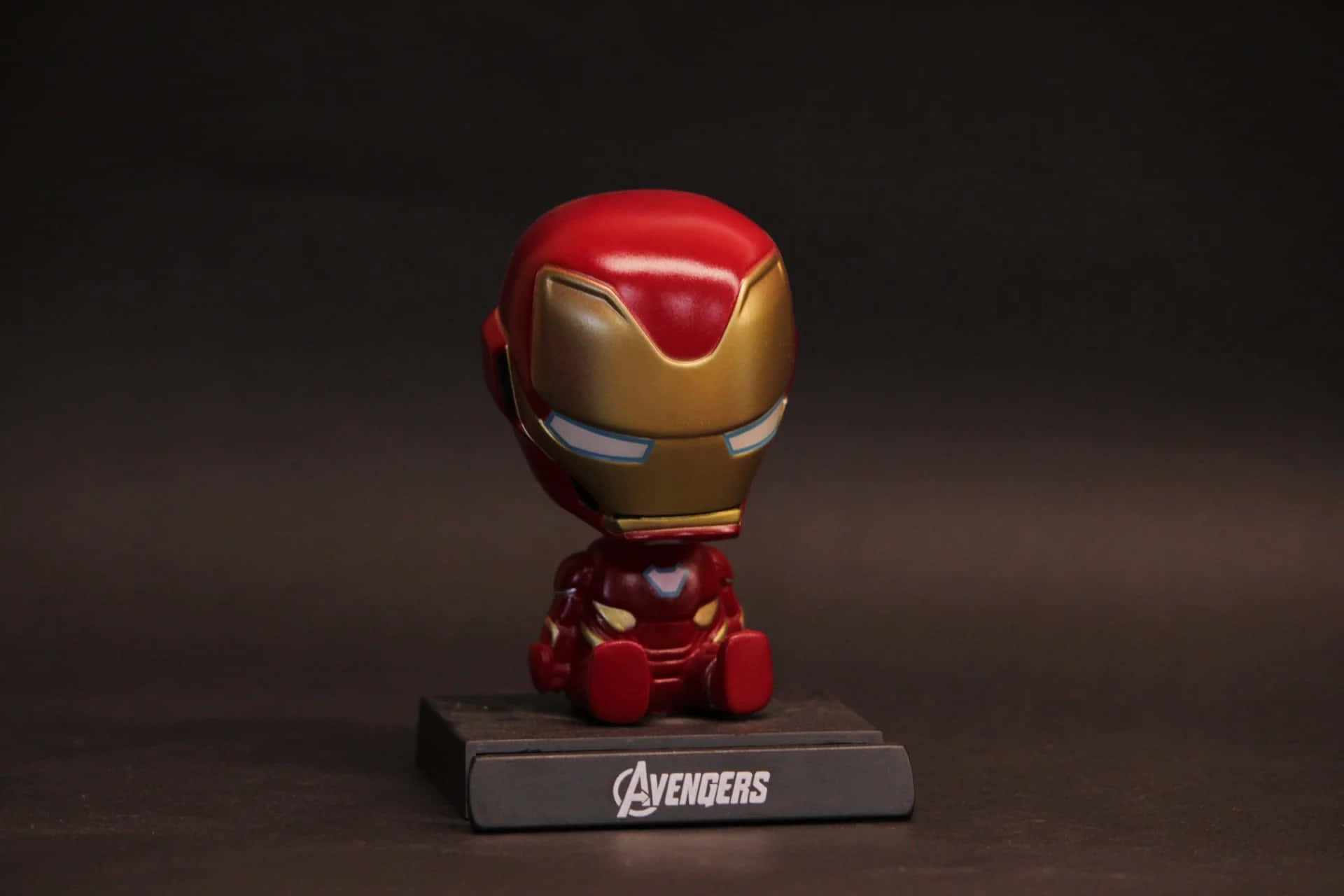 Iron Man Bobbleheads in all Their Glory Wallpaper