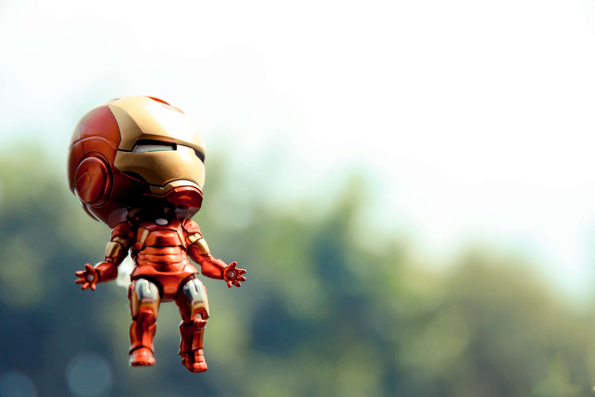 Collect Marvel's Iron Man Bobbleheads Wallpaper
