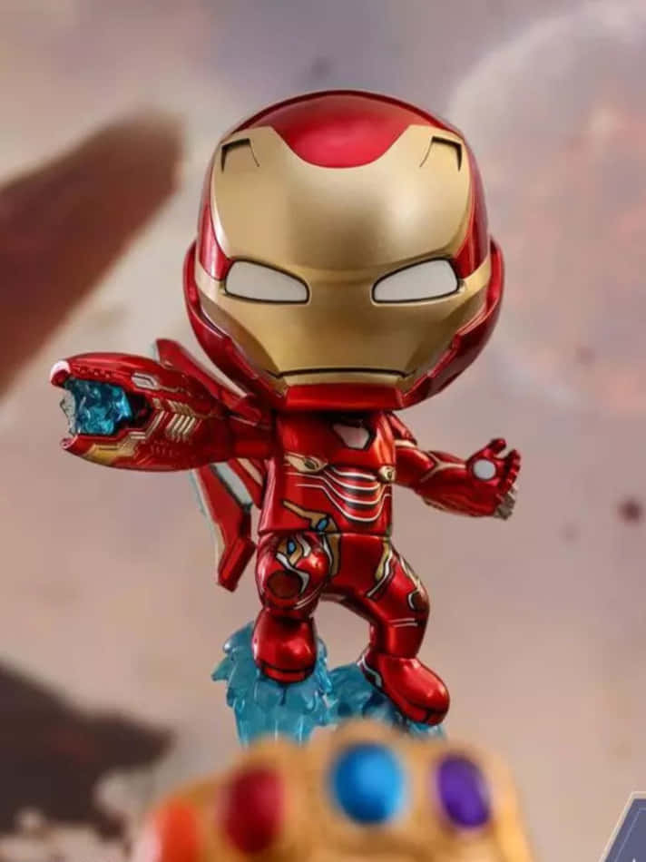 Check out this collection of Iron Man Bobbleheads! Wallpaper