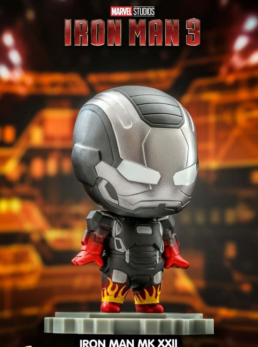 "Be the coolest superhero collector and add Ironman Bobbleheads to your collection!" Wallpaper