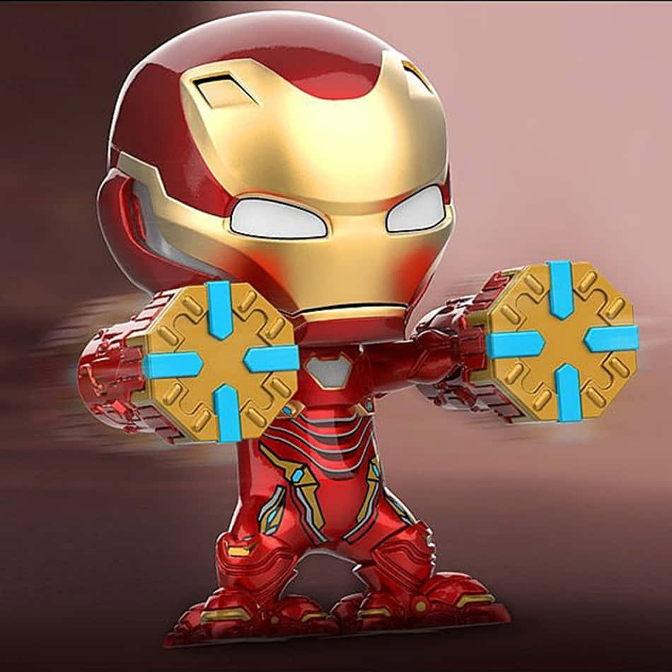 "Bring home the Iron Man trio and make your collection of Bobbleheads complete!" Wallpaper