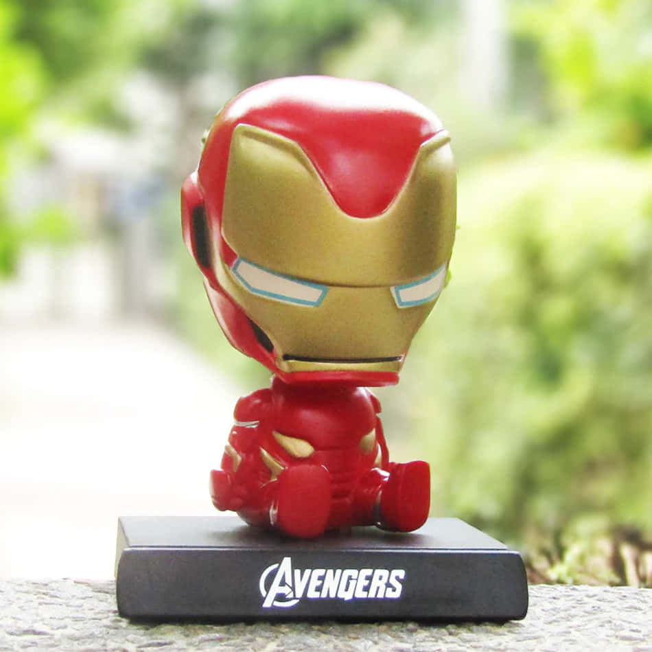 Get your hands on these awesome Iron Man Bobbleheads! Wallpaper