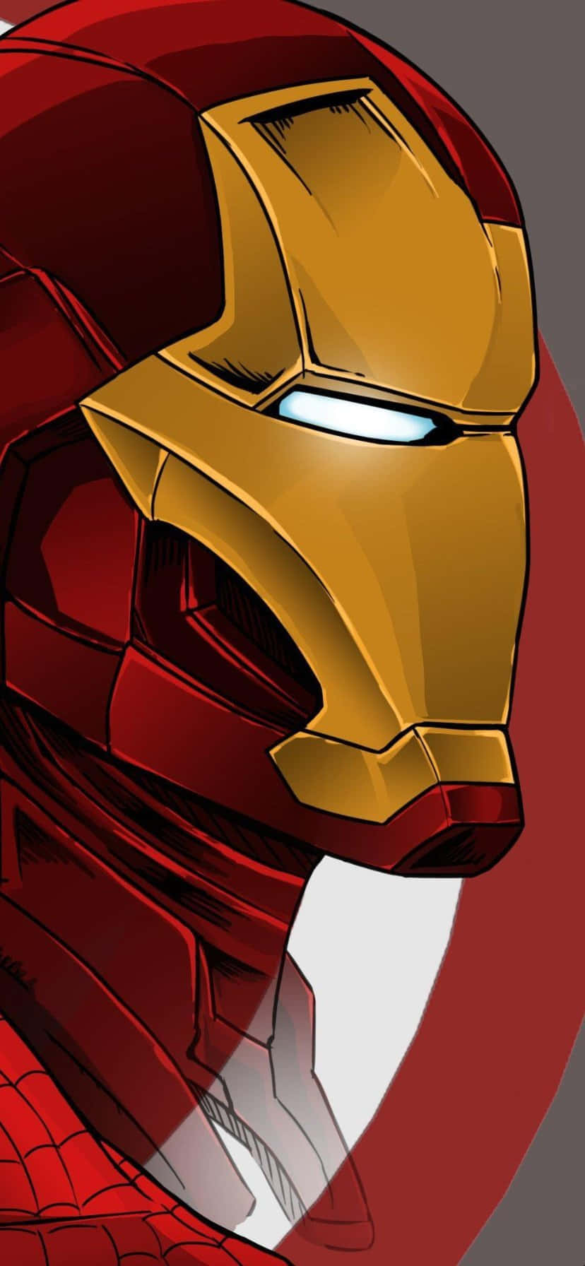 Iron_ Man_ Closeup_ Artwork Wallpaper