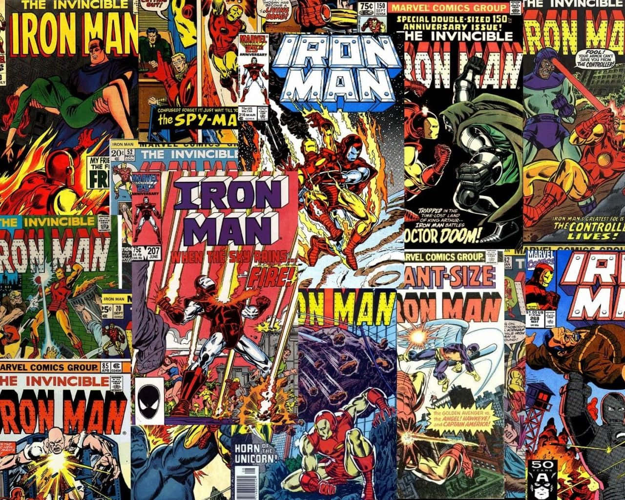 "Marvel's Iron Man Soars" Wallpaper